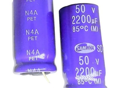2200uf 50v Aluminum Electrolytic Capacitor