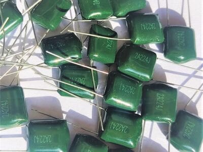 224J 0.22uf 100 Volt Metallized Polypropylene Film Capacitors