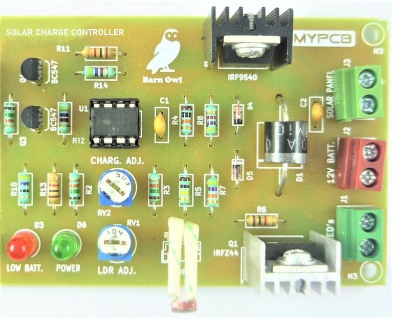 12 V 10 A Solar Charge Controller