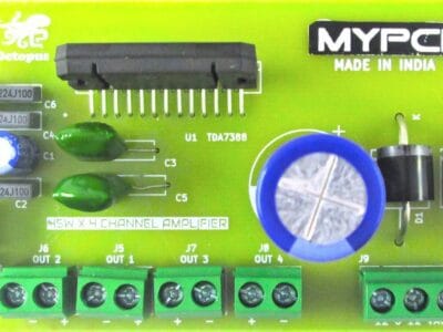 TDA7388 45 watt x 4 Channel Amplifier Board with power supply