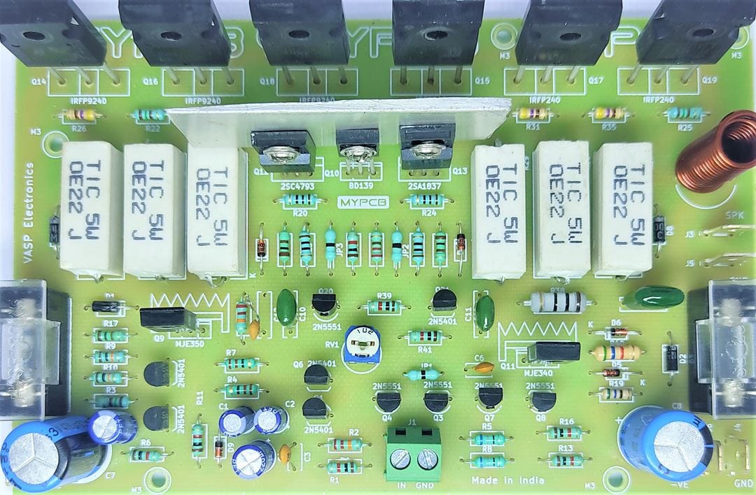 600 watt MOSFET Amplifier Board