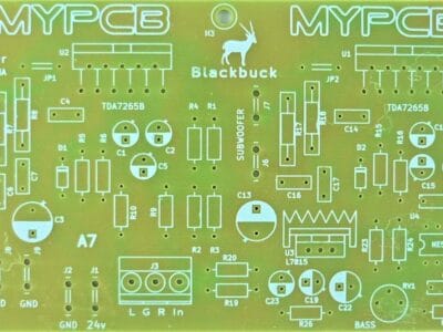 TDA7265 HOME THEATER PCB BOARD