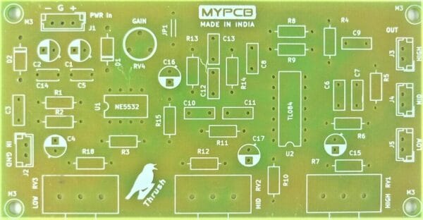 3 WAY ACTIVE FILTER BOARD