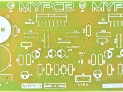 TDA7294 100 +100 Watt Stereo Amplifier Board - PCB only