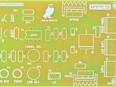 12 V 10 A Solar Charge Controller