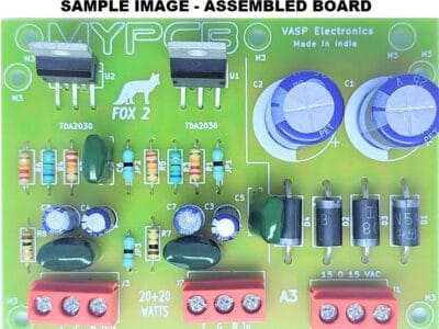 TDA2030 Stereo Amplifier Board