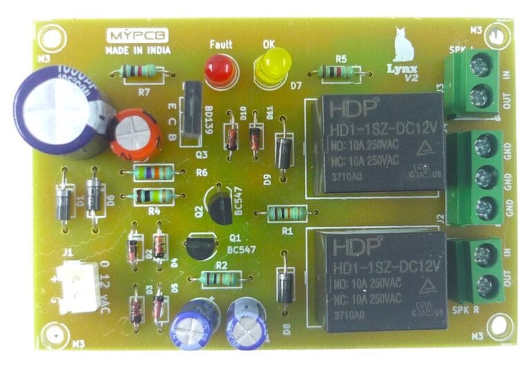 12v 10A Stereo Speaker Protection Board
