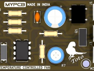 12v Fan speed Controller Board
